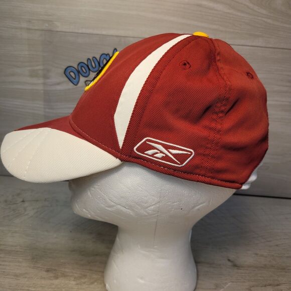 Reebok NFL Authentic Sideline Washington Redskins Logo Cap Hat Fitted Flex Fit - Picture 4 of 10